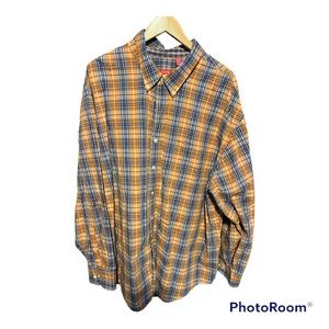 Izod Mens Big &Tall Button Up